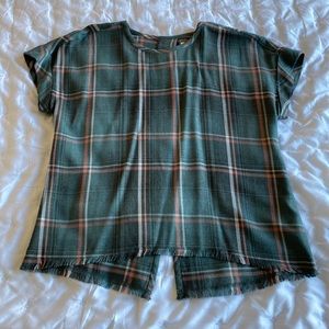 Cloth and Stone button back top